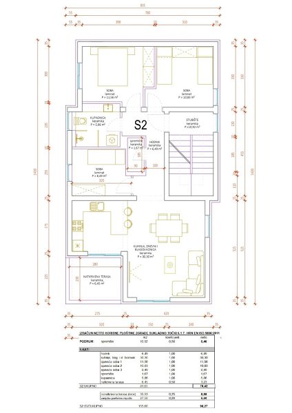 byt – Prostorný apartmán se střešní terasou - Zadar, Zadar, Chorvatsko – foto 9
