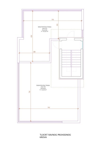 byt – Prostorný apartmán se střešní terasou - Zadar, Zadar, Chorvatsko – foto 10