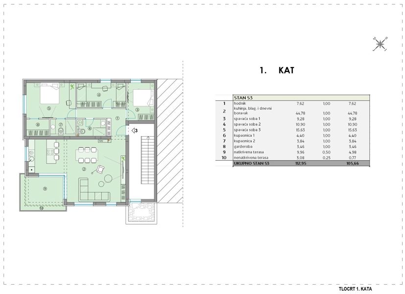 byt – Apartmán ve výstavbě nedaleko moře - Bibinje/Zadar, Bibinje, Chorvatsko – foto 19