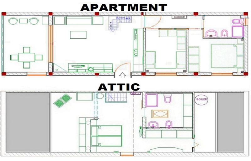Apartmán Pakoštane