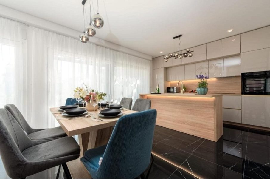 byt – Luxusní dvoupodlažní apartmán s bazénem, pouhých 50 m od moře - Privlaka , Privlaka, Chorvatsko – foto 10