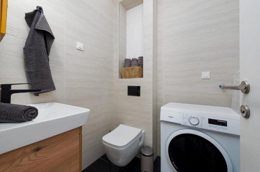 byt – Luxusní dvoupodlažní apartmán s bazénem, pouhých 50 m od moře - Privlaka , Privlaka, Chorvatsko – foto 23