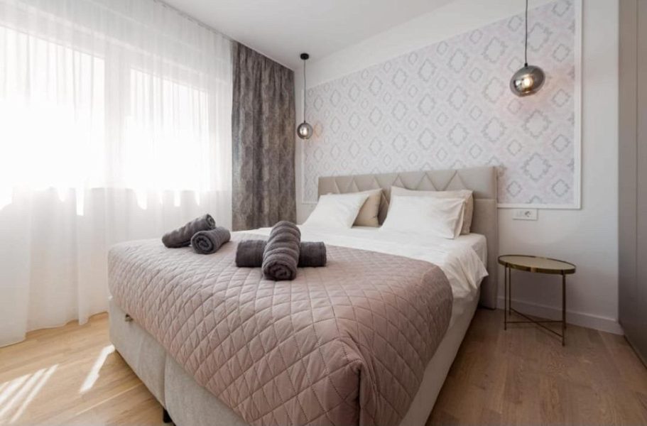 byt – Luxusní dvoupodlažní apartmán s bazénem, pouhých 50 m od moře - Privlaka , Privlaka, Chorvatsko – foto 29