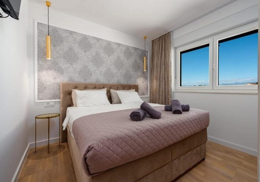 byt – Luxusní dvoupodlažní apartmán s bazénem, pouhých 50 m od moře - Privlaka , Privlaka, Chorvatsko – foto 30
