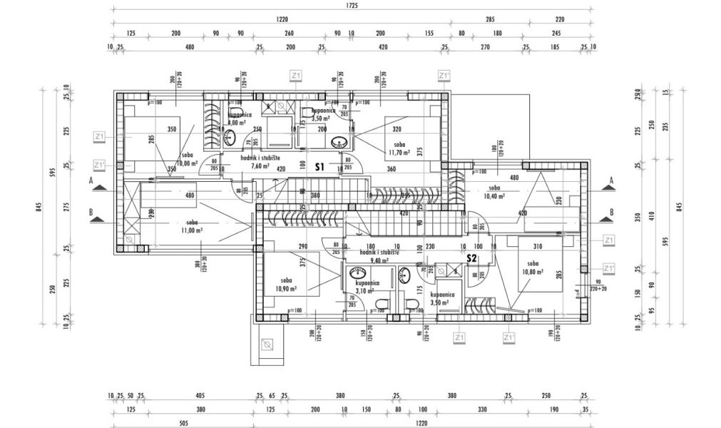 byt – Luxusní dvoupodlažní apartmán s bazénem, pouhých 50 m od moře - Privlaka , Privlaka, Chorvatsko – foto 41