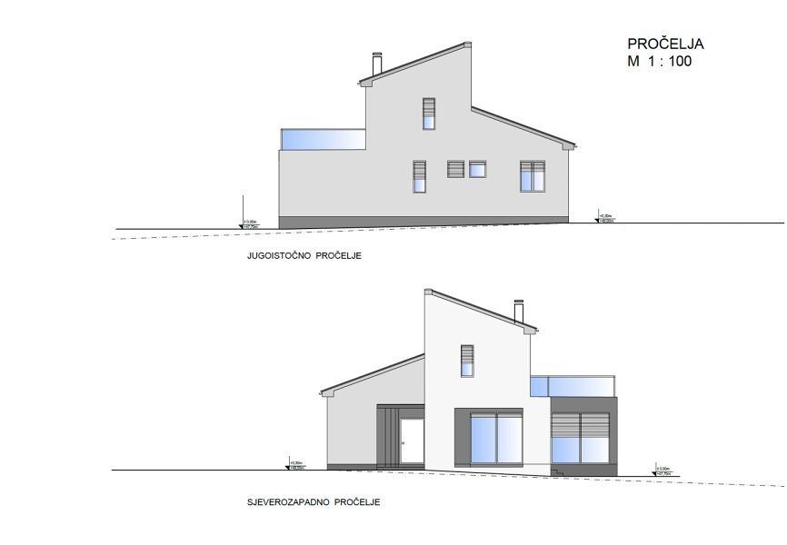 pozemek – Stavební pozemek s projektem a výhledem na moře - Vrsi/Zadar, Vrsi, Chorvatsko – foto 6