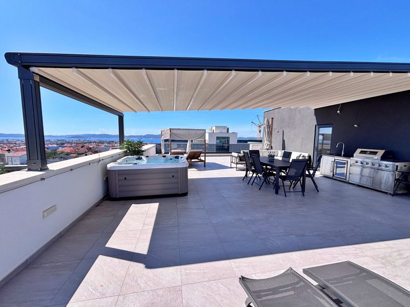 byt – Luxusní penthouse s panoramatickým výhledem na město - Vidikovac/Zadar , Zadar, Chorvatsko – foto 1