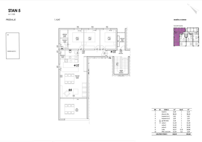 byt – Novostavba apartmánu 100 m od moře - Privlaka , Privlaka, Chorvatsko – foto 3