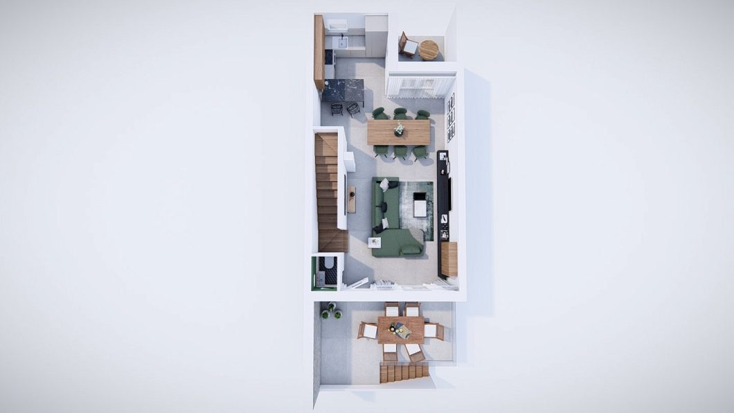 byt – Moderní mezonetový apartmán v první řadě u moře - Zadar, Zaton , Nin, Chorvatsko – foto 35
