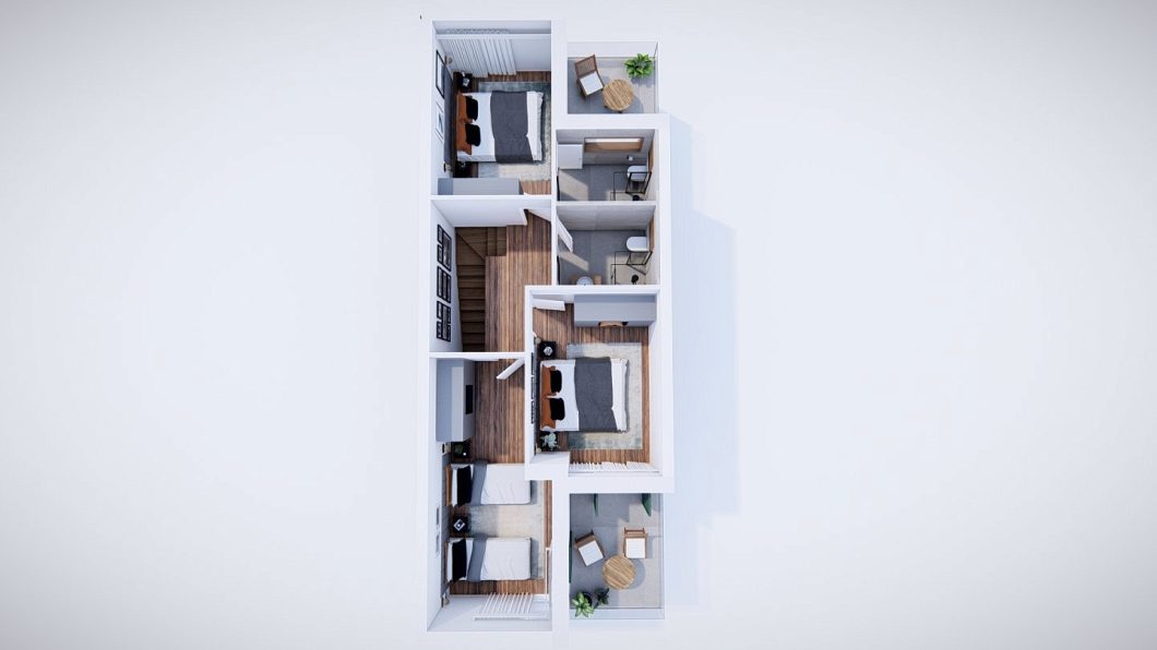 byt – Moderní mezonetový apartmán v první řadě u moře - Zadar, Zaton , Nin, Chorvatsko – foto 36