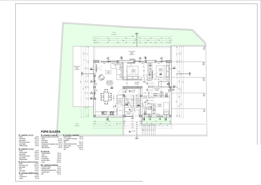byt –  Apartmán se zahradou ve výstavbě, druhá řada od moře - Maslenica/Rovanjska, Jasenice, Chorvatsko – foto 10