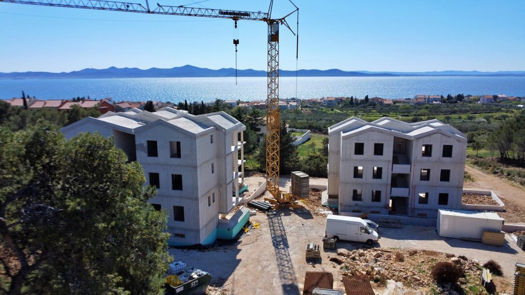 byt – Luxusní apartmán s výhledem na moře (novostavba, 3 ložnice, garáž) - Diklo , Zadar, Chorvatsko – foto 1