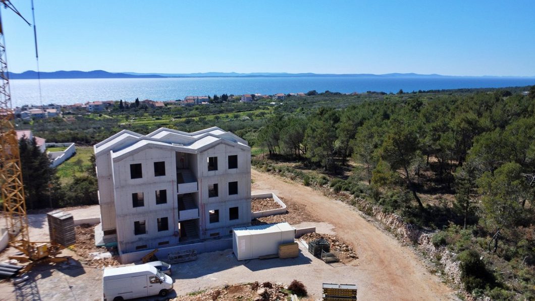 byt – Luxusní apartmán s výhledem na moře (novostavba, 3 ložnice, garáž) - Diklo , Zadar, Chorvatsko – foto 3