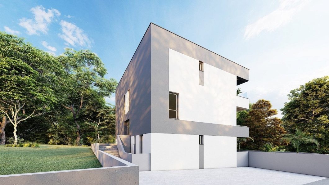 byt – Penthouse ve výstavbě ( 2. řada od moře, výhled na moře, 106 m²) - Maslenica, Rovanjska, Jasenice, Chorvatsko – foto 6