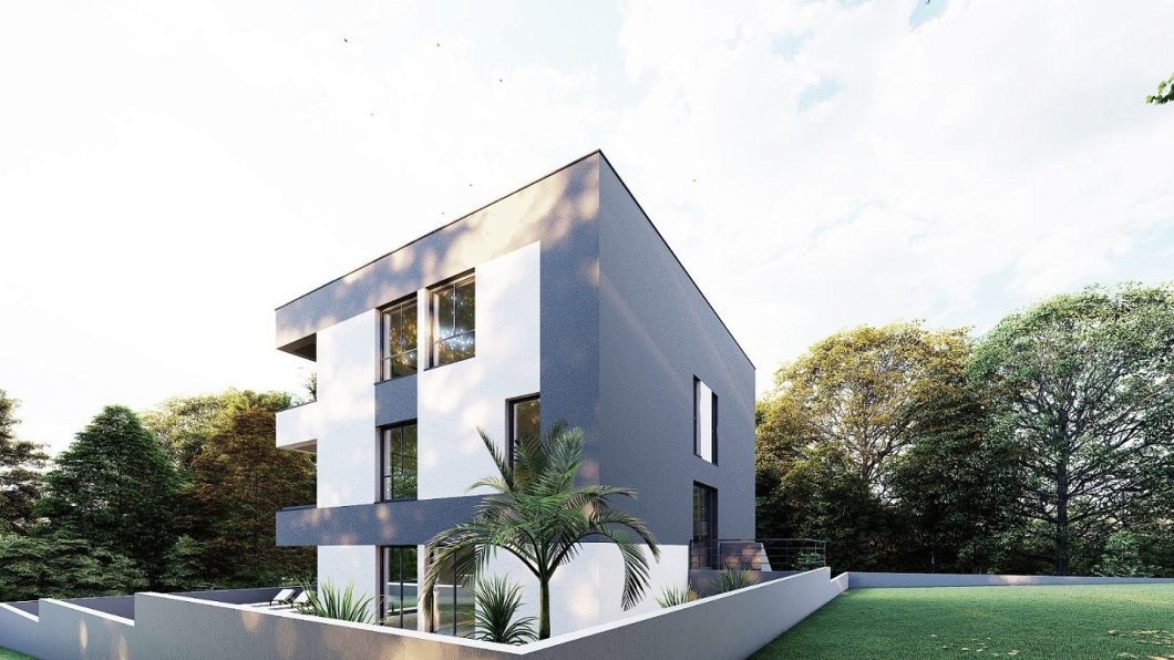 byt – Penthouse ve výstavbě ( 2. řada od moře, výhled na moře, 106 m²) - Maslenica, Rovanjska, Jasenice, Chorvatsko – foto 9