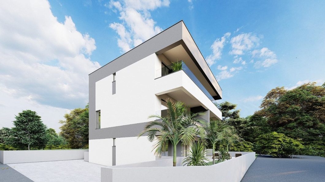 byt – Penthouse ve výstavbě ( 2. řada od moře, výhled na moře, 106 m²) - Maslenica, Rovanjska, Jasenice, Chorvatsko – foto 8
