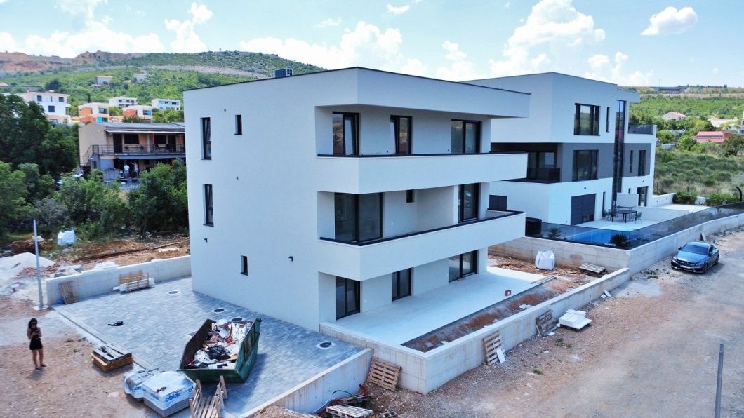 byt – Penthouse ve výstavbě ( 2. řada od moře, výhled na moře, 106 m²) - Maslenica, Rovanjska, Jasenice, Chorvatsko – foto 3
