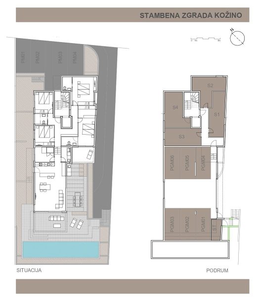 byt – Apartmán v novostavbě 100 m od moře (výhled na moře, garáž) - Zadar/Kožino, Zadar - Okolica, Chorvatsko – foto 25