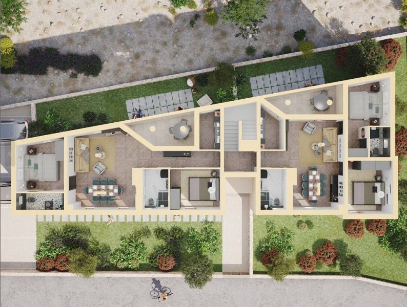 byt – Apartmán se zahradou 50 m od moře (novostavba, 3 ložnice) - Zadar/Sukošan, Sukošan, Chorvatsko – foto 27