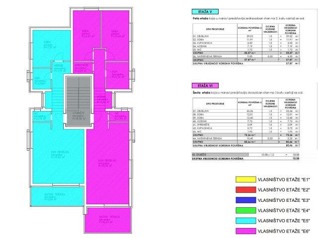 Půdorysy 2 – byt Byt v novostavbě Starigrad