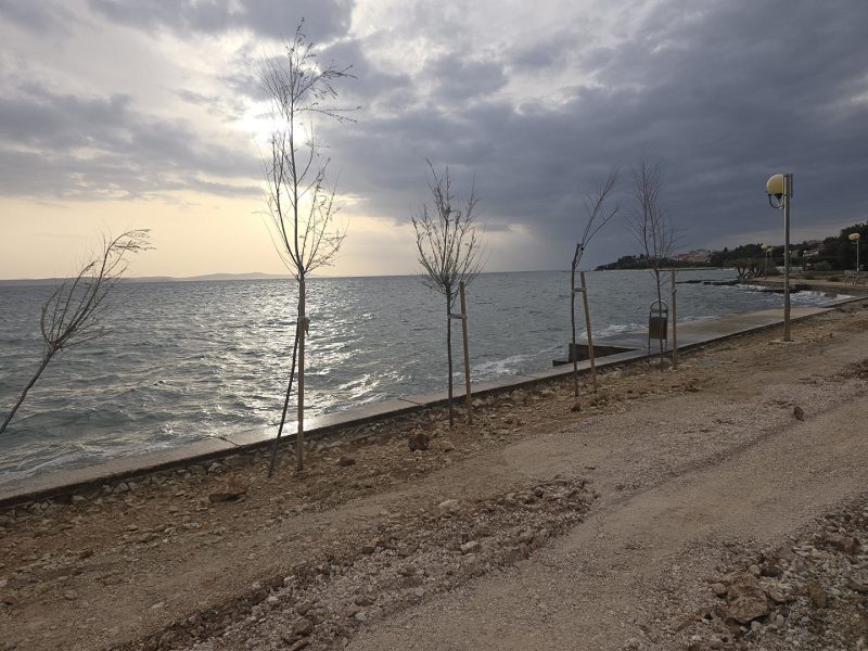 pozemek – Exkluzivní stavební pozemek v první řadě u moře - Petrčane, Petrčane, Chorvatsko – foto 1