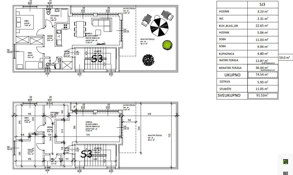 byt – Byt v novostavbě Privlaka, Privlaka, Chorvatsko – foto 13