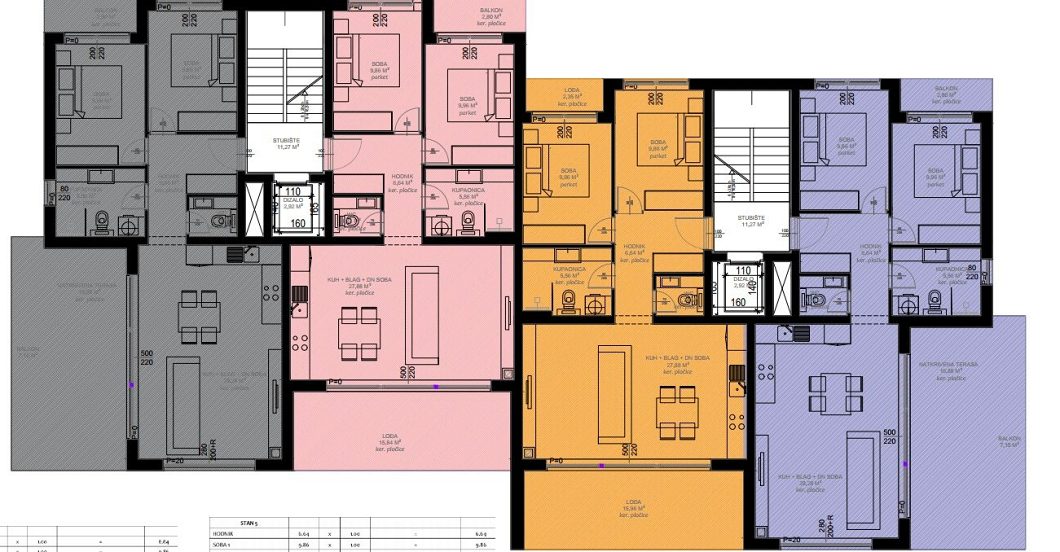 byt – Byt v novostavbě Sveti Filip i Jakov, Sveti Filip i Jakov, Chorvatsko – foto 14