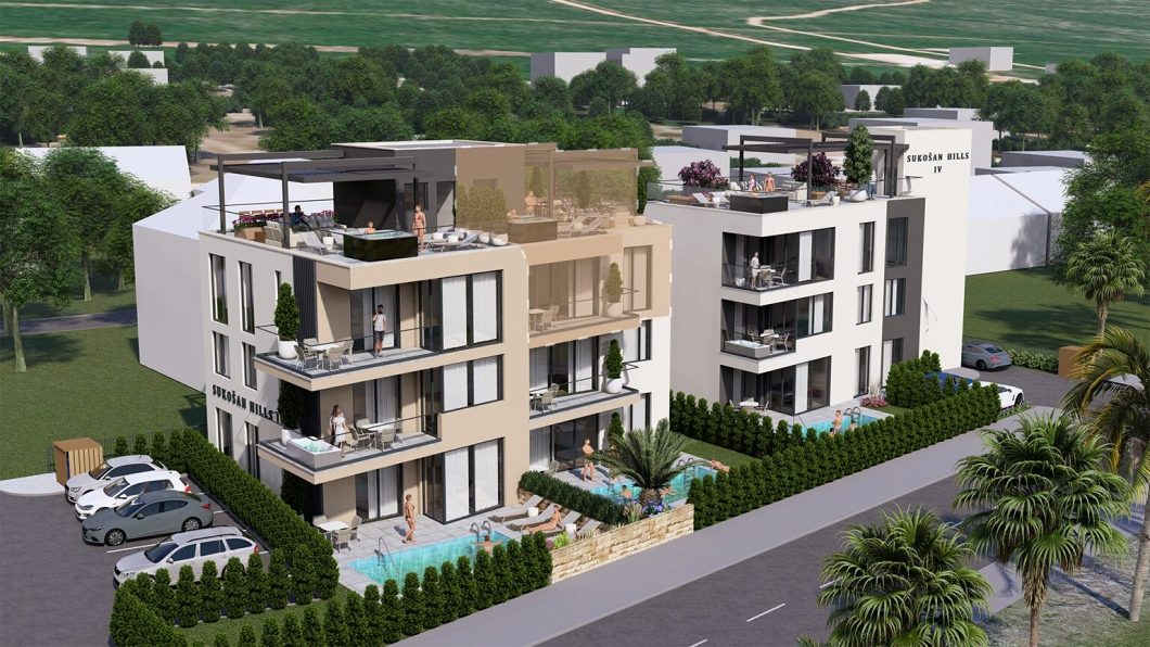 byt – Byt v novostavbě Sukošan, Sukošan, Chorvatsko – foto 2