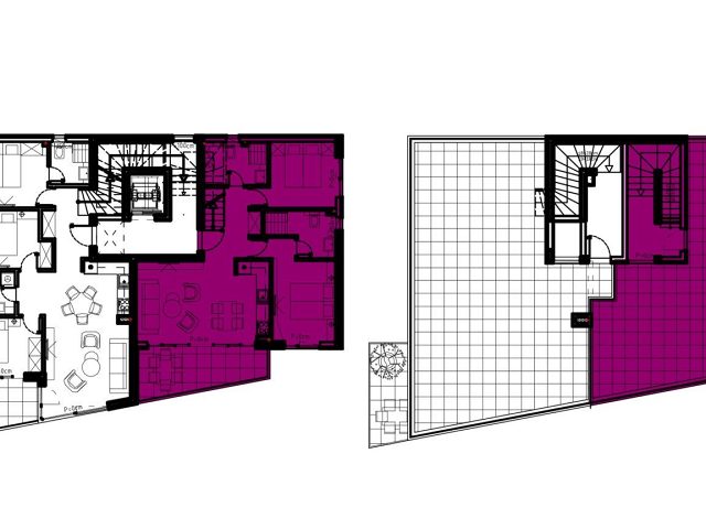 Půdorysy 2 – byt Byt v novostavbě Sukošan