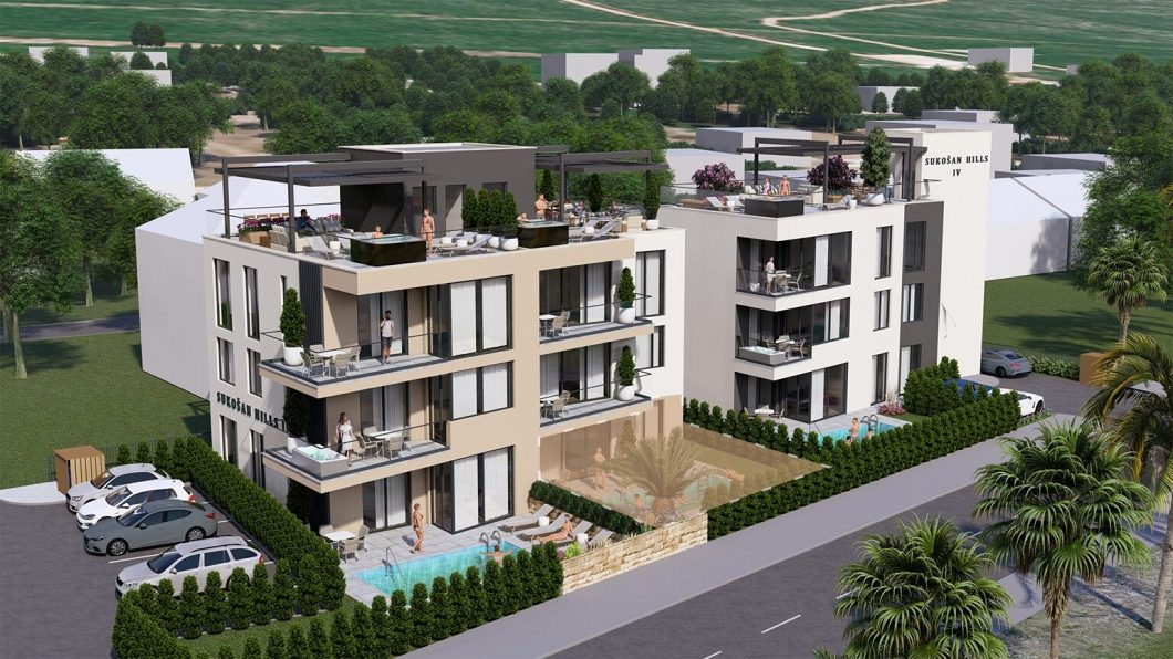 byt – Byt v novostavbě Sukošan, Sukošan, Chorvatsko – foto 2