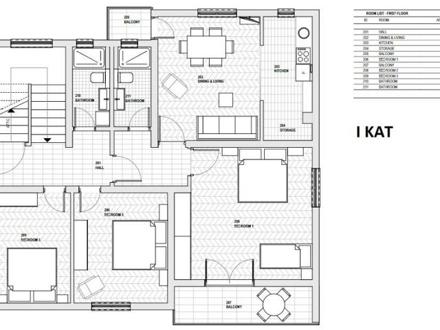 Půdorysy 3 – dům Samostatně stojící dům Zadar