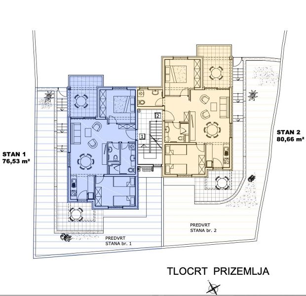 byt – Byt se zahrádkou Ražanac, Ražanac, Chorvatsko – foto 2