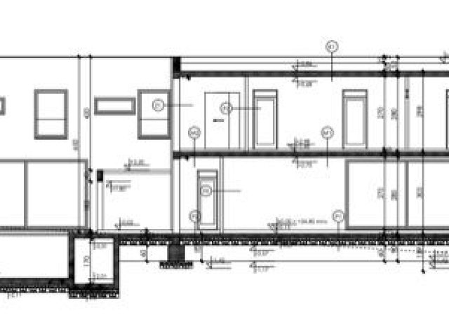 Půdorysy 4 – dům Dvojdomek na ostrově Vir