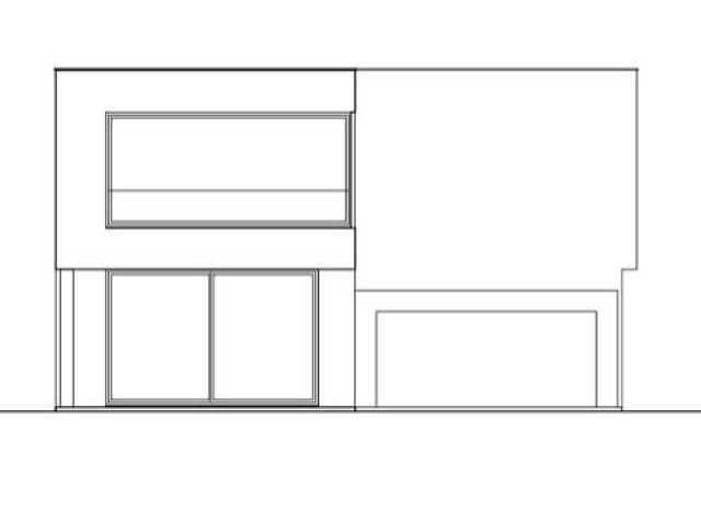 Půdorysy 8 – dům Dvojdomek na ostrově Vir