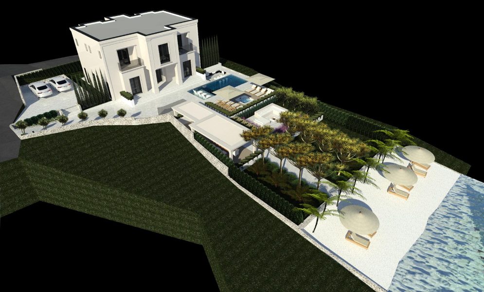 pozemek – Vila Pašman - projekt, Nevidane, Chorvatsko – foto 20