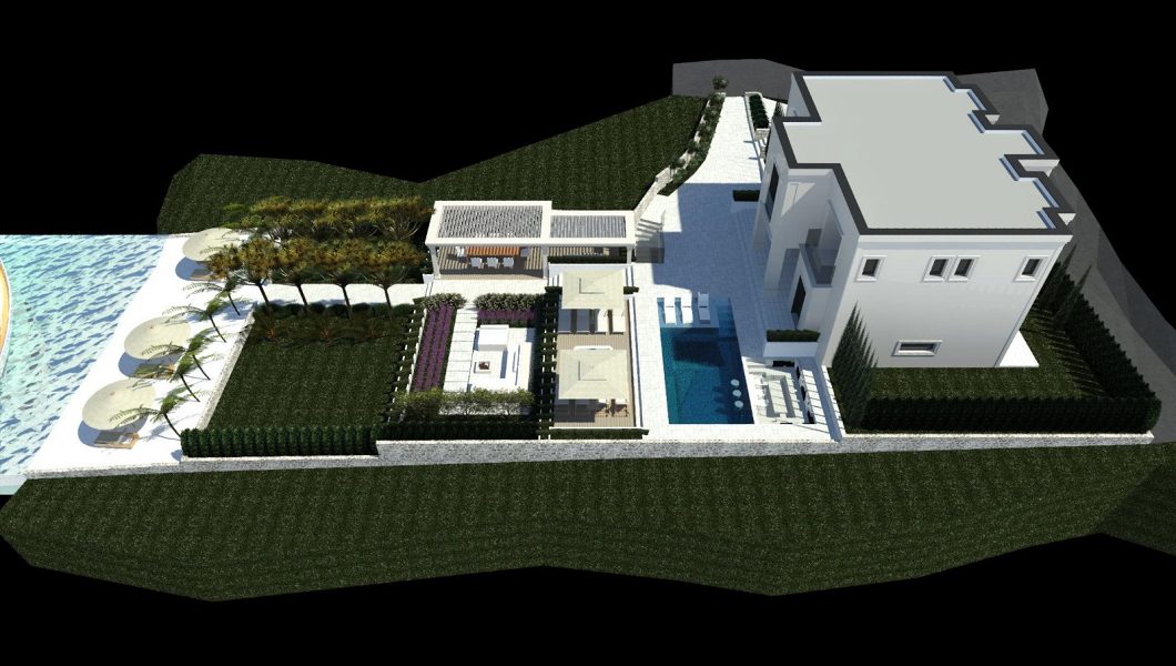 pozemek – Vila Pašman - projekt, Nevidane, Chorvatsko – foto 27