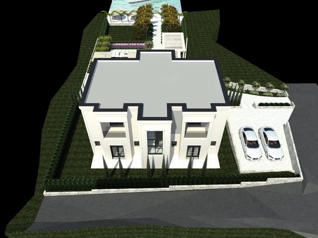 Půdorysy 6 – pozemek Vila Pašman - projekt