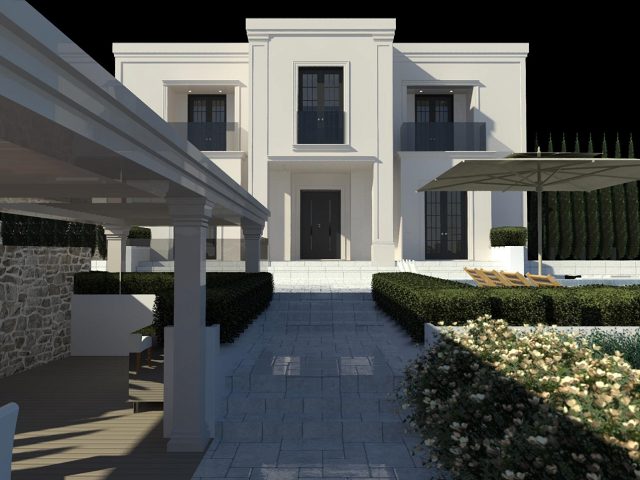 Půdorysy 3 – pozemek Vila Pašman - projekt