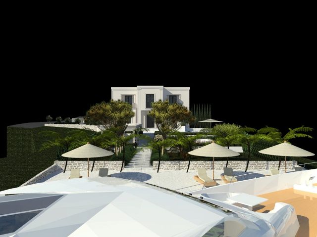 Půdorysy 7 – pozemek Vila Pašman - projekt