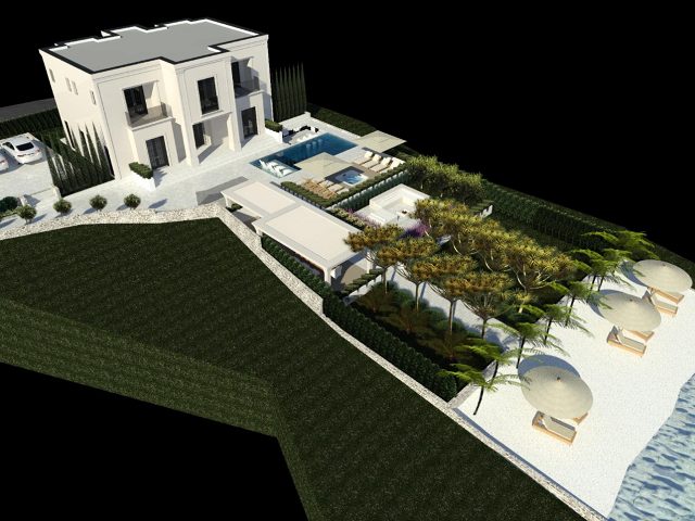 Půdorysy 5 – pozemek Vila Pašman - projekt