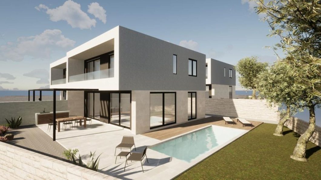 dům – Luxusní dvojvily s bazény v Bibinje, Bibinje, Chorvatsko – foto 4