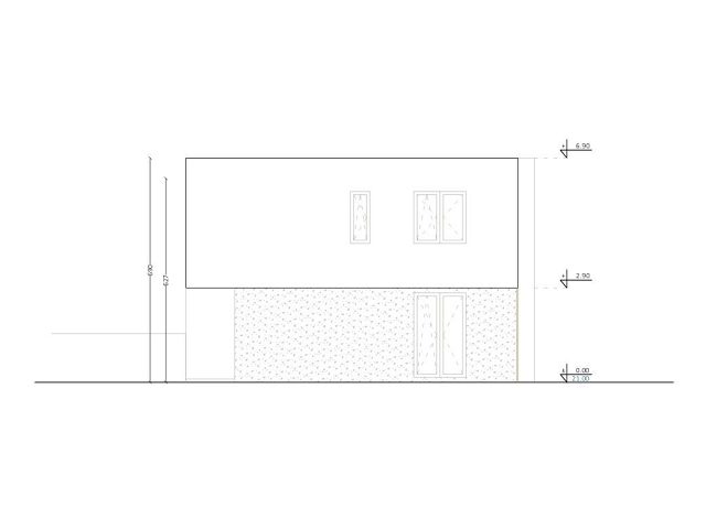 Půdorysy 9 – dům Luxusní dvojvily s bazény v Bibinje