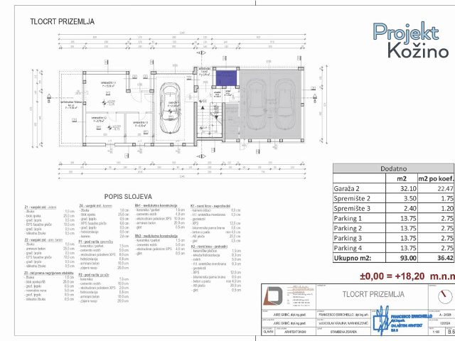 Půdorysy 2 – byt Byt Kožino