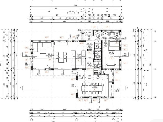 Půdorysy 1 – dům Vila Privlaka