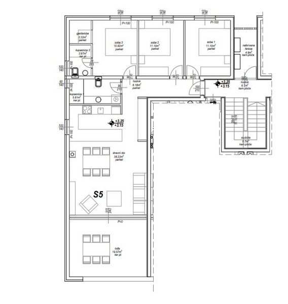 byt – Byt v novostavbě Privlaka, Privlaka, Chorvatsko – foto 9