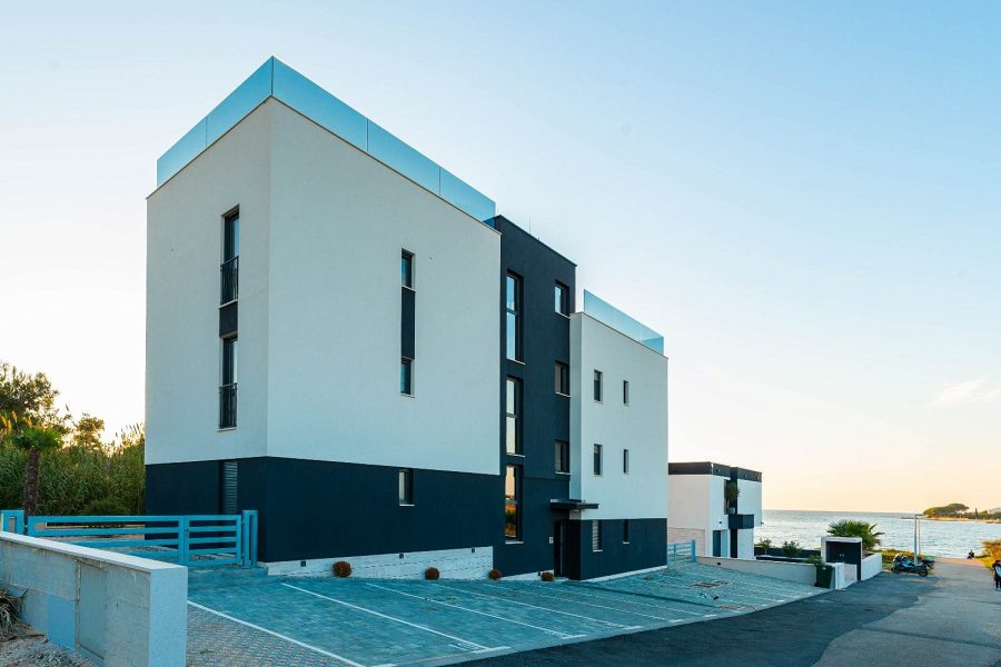 byt – Apartmán se střešní terasou Privlaka A4, Privlaka, Chorvatsko – foto 1