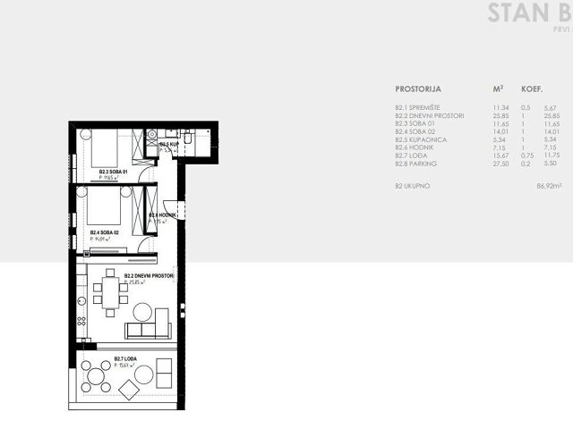 Půdorysy 2 – pozemek Stavební pozemek Kožino 1.582 m² včetně projektu a stavebního povolení