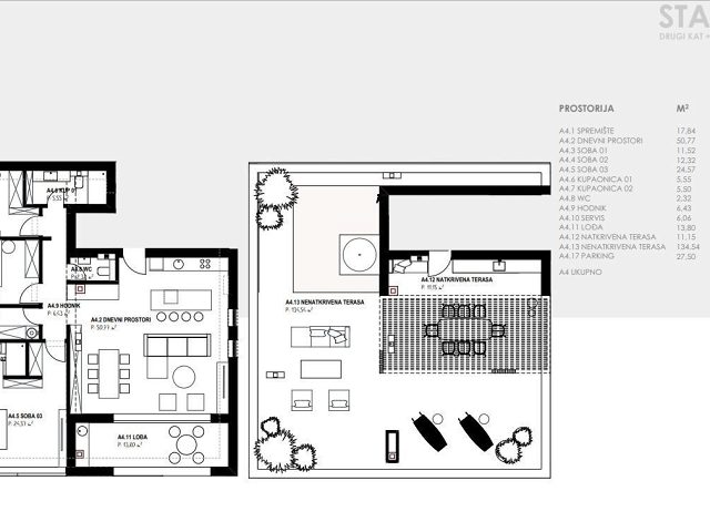 Půdorysy 6 – pozemek Stavební pozemek Kožino 1.582 m² včetně projektu a stavebního povolení