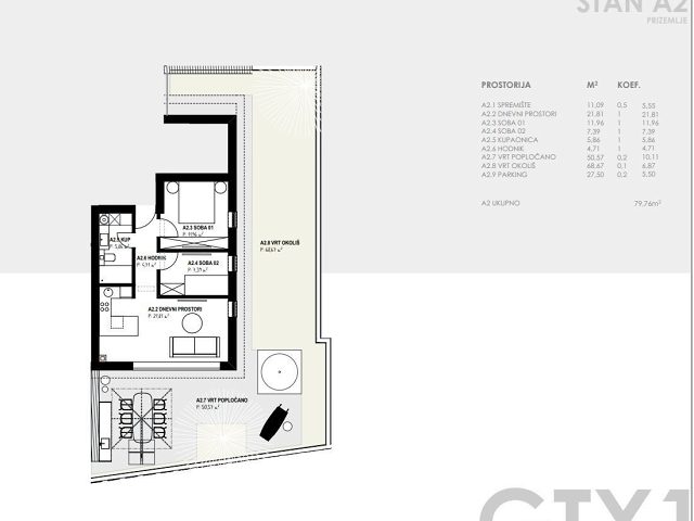 Půdorysy 5 – pozemek Stavební pozemek Kožino 1.582 m² včetně projektu a stavebního povolení