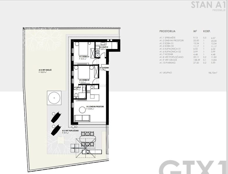 pozemek – Stavební pozemek Kožino 1.582 m² včetně projektu a stavebního povolení, Zadar - Okolica, Chorvatsko – foto 19